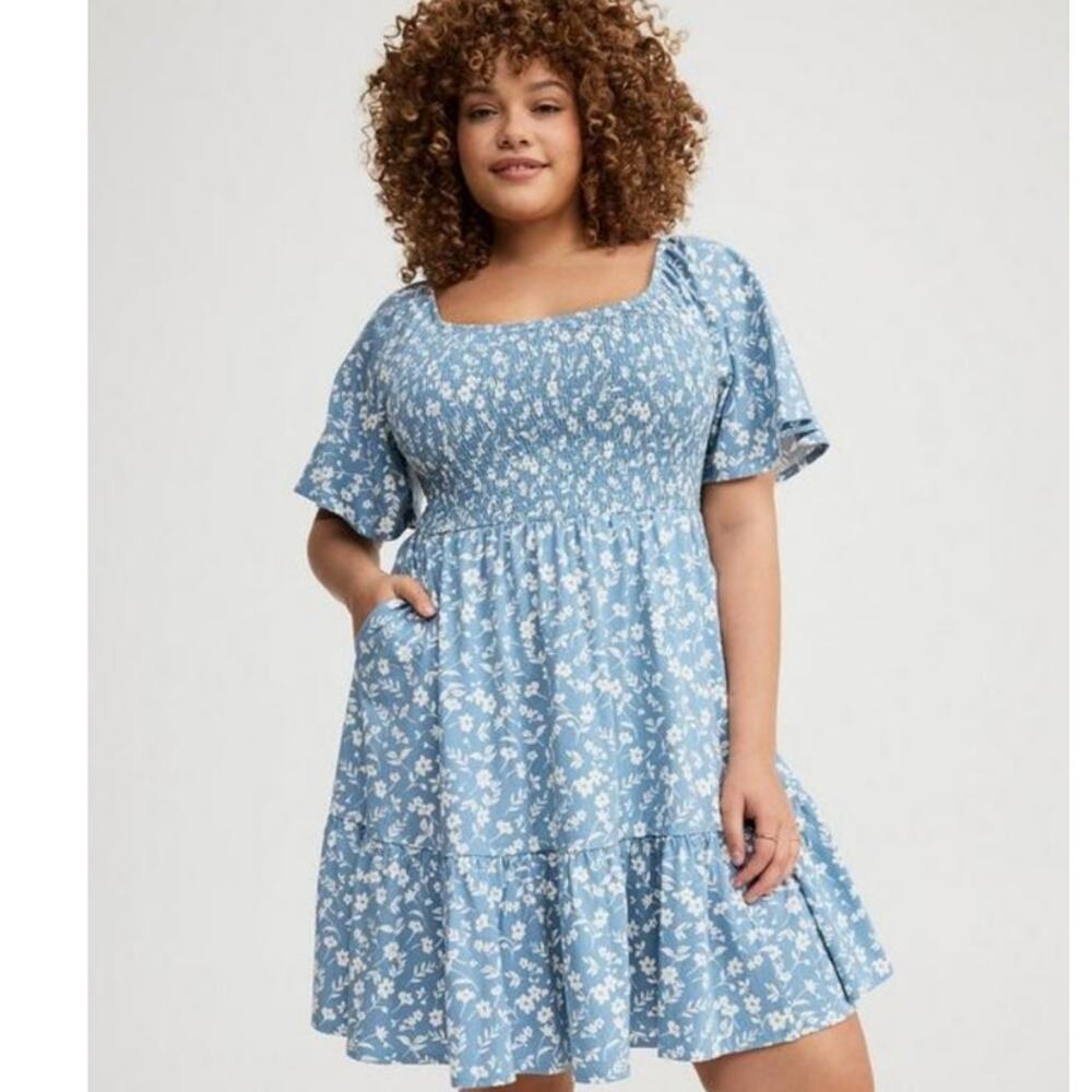 Torrid Skater Mini Dress 1